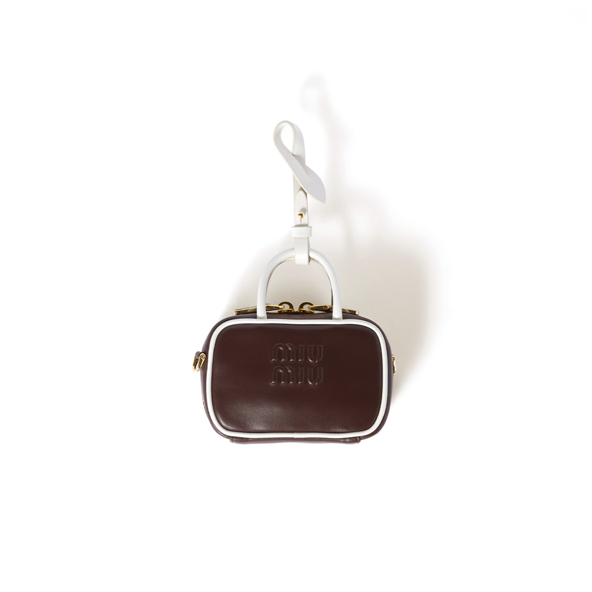 MIU MIU LEATHER MICRO BAG 5NR020 (11*7*4cm)